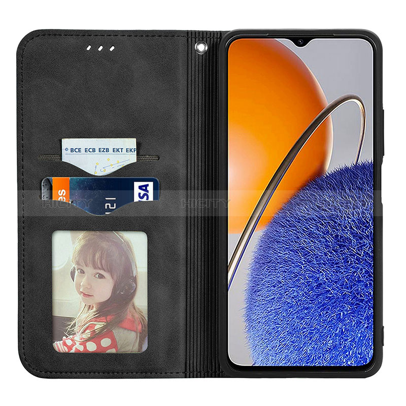 Coque Portefeuille Livre Cuir Etui Clapet S04D pour Huawei Enjoy 50z Plus