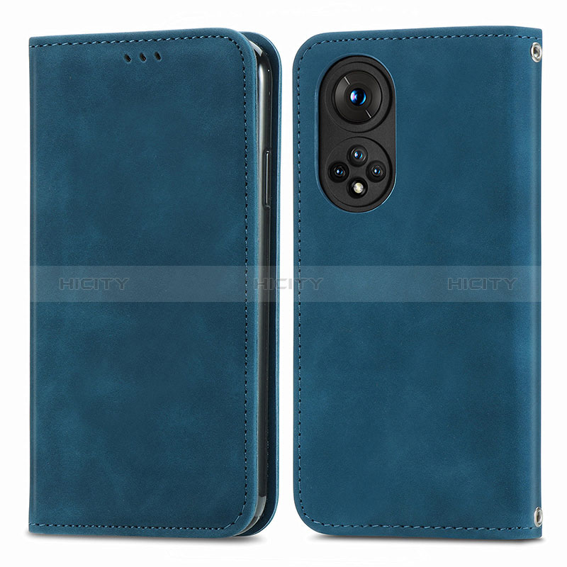 Coque Portefeuille Livre Cuir Etui Clapet S04D pour Huawei Honor 50 Pro 5G Plus