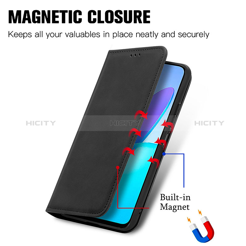 Coque Portefeuille Livre Cuir Etui Clapet S04D pour Huawei Honor 70 Lite 5G Plus