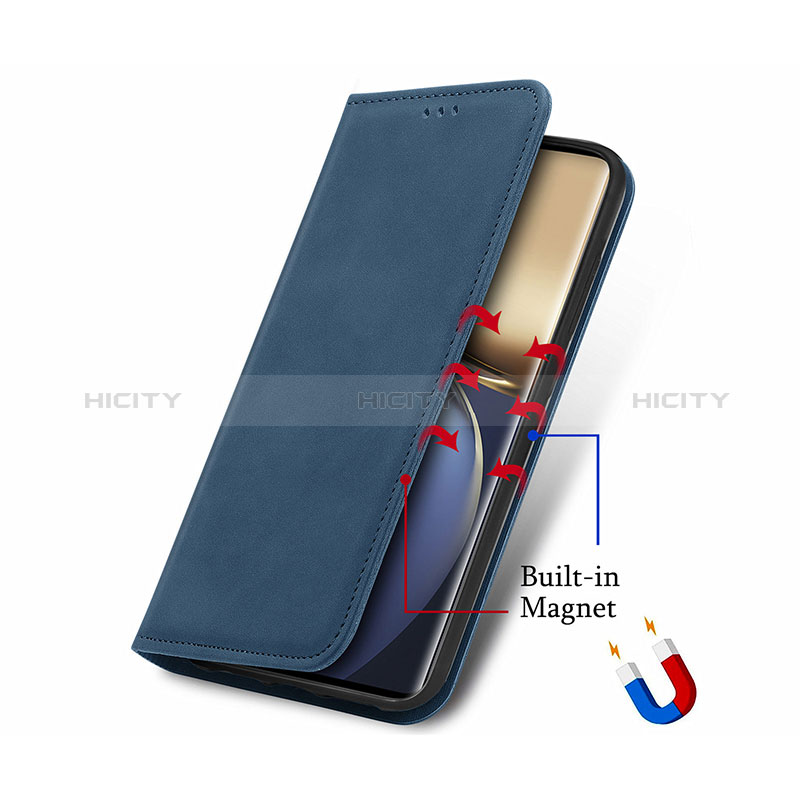 Coque Portefeuille Livre Cuir Etui Clapet S04D pour Huawei Honor Magic3 5G Plus