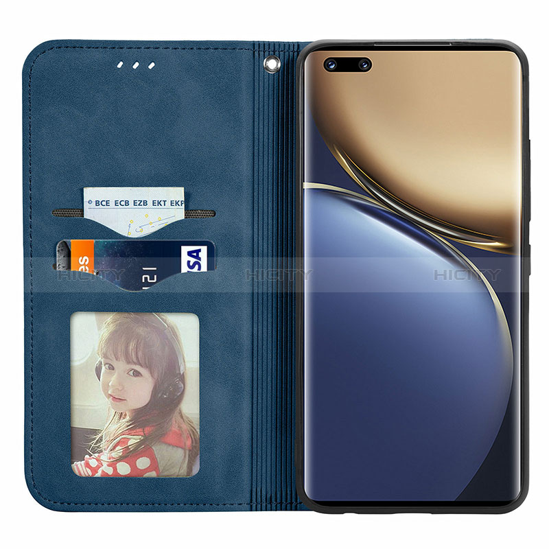 Coque Portefeuille Livre Cuir Etui Clapet S04D pour Huawei Honor Magic3 Pro 5G Plus