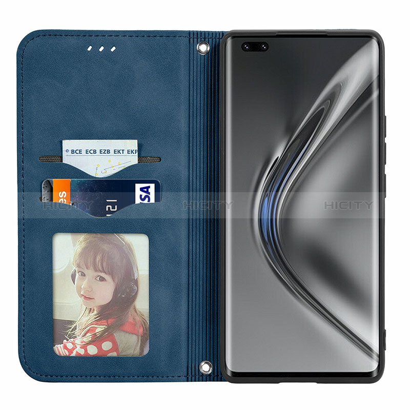 Coque Portefeuille Livre Cuir Etui Clapet S04D pour Huawei Honor V40 5G Plus