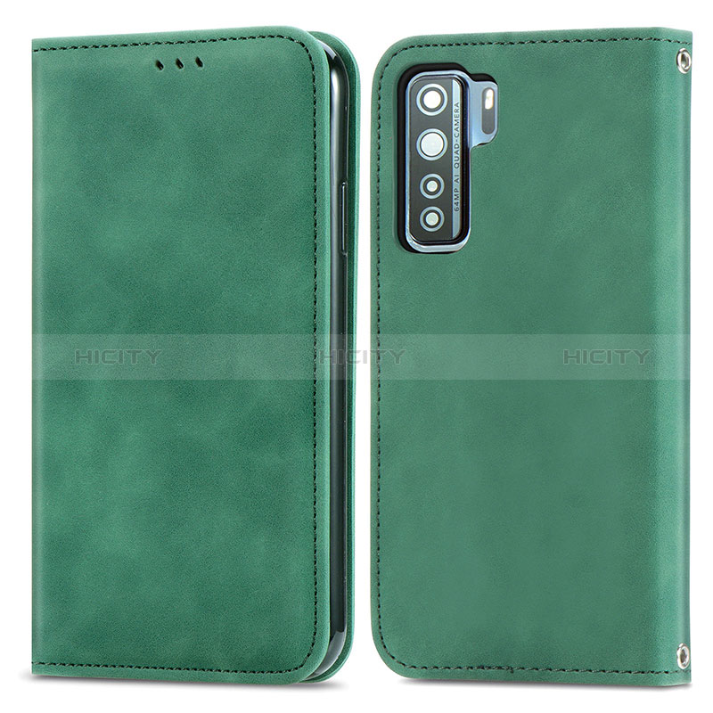 Coque Portefeuille Livre Cuir Etui Clapet S04D pour Huawei Nova 7 SE 5G Plus