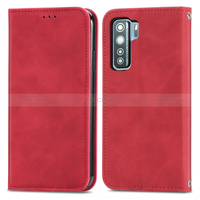 Coque Portefeuille Livre Cuir Etui Clapet S04D pour Huawei Nova 7 SE 5G Plus