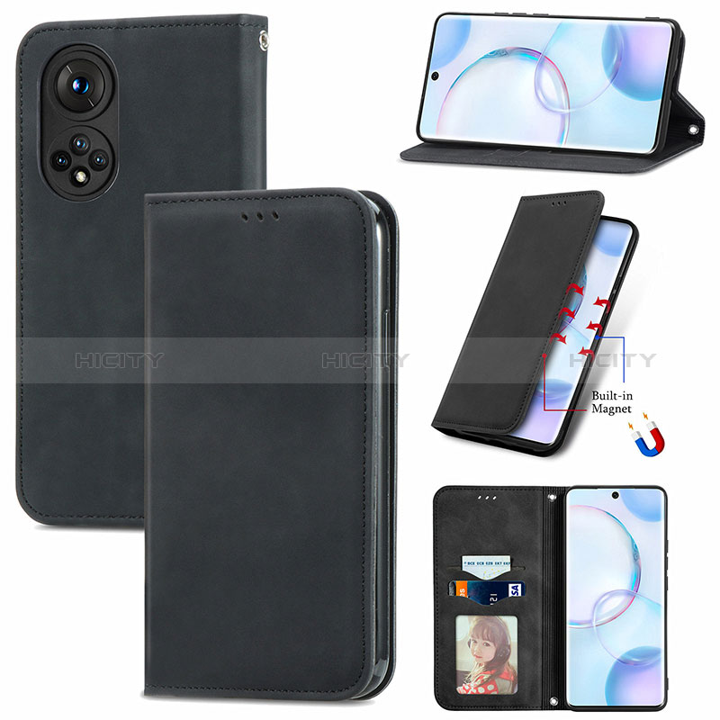 Coque Portefeuille Livre Cuir Etui Clapet S04D pour Huawei Nova 9 Plus