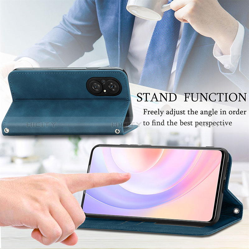 Coque Portefeuille Livre Cuir Etui Clapet S04D pour Huawei Nova 9 SE Plus