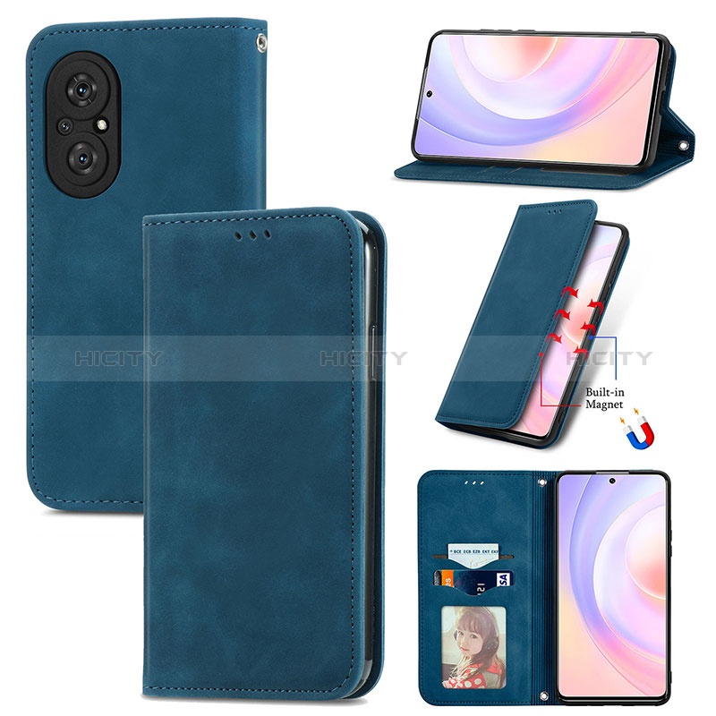 Coque Portefeuille Livre Cuir Etui Clapet S04D pour Huawei Nova 9 SE Plus