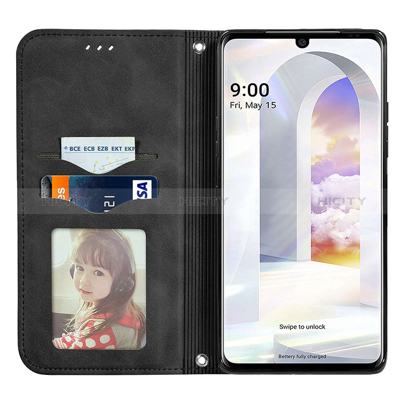 Coque Portefeuille Livre Cuir Etui Clapet S04D pour LG Velvet 2 Pro Plus