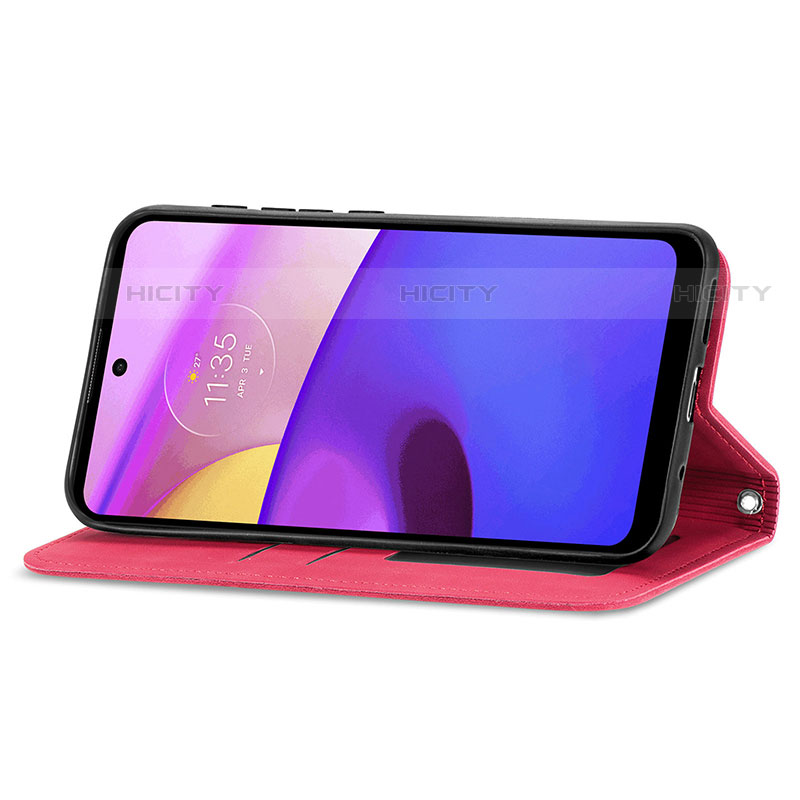 Coque Portefeuille Livre Cuir Etui Clapet S04D pour Motorola Moto E20 Plus