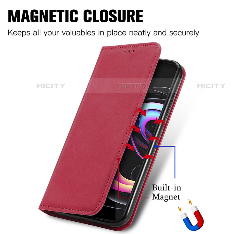 Coque Portefeuille Livre Cuir Etui Clapet S04D pour Motorola Moto Edge 20 Pro 5G Plus