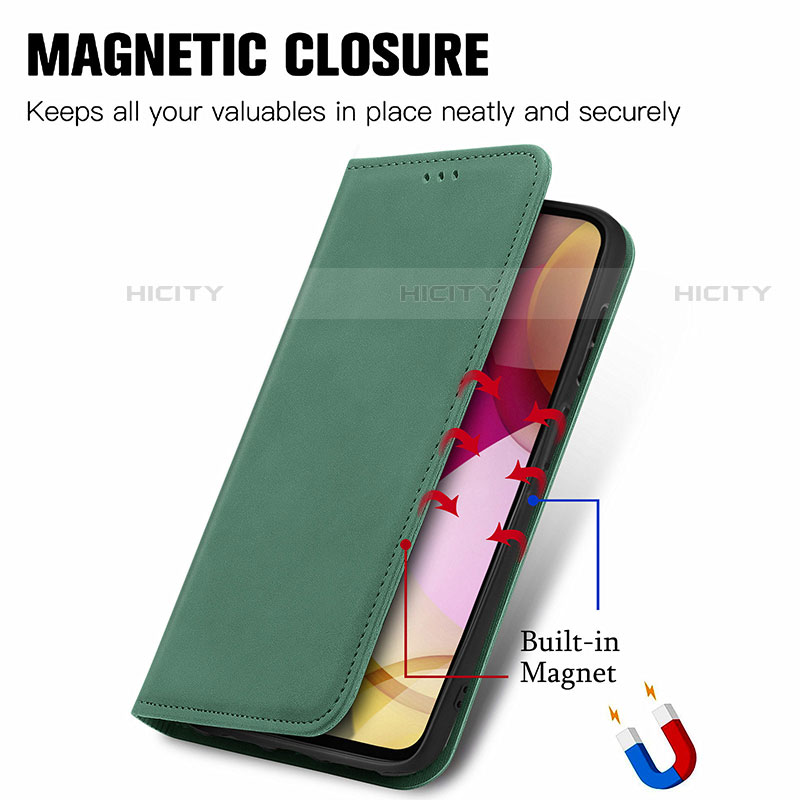 Coque Portefeuille Livre Cuir Etui Clapet S04D pour Motorola Moto G Stylus (2021) Plus