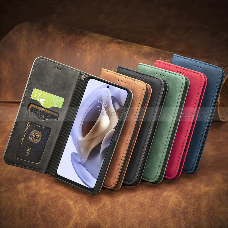 Coque Portefeuille Livre Cuir Etui Clapet S04D pour Motorola Moto G31 Plus