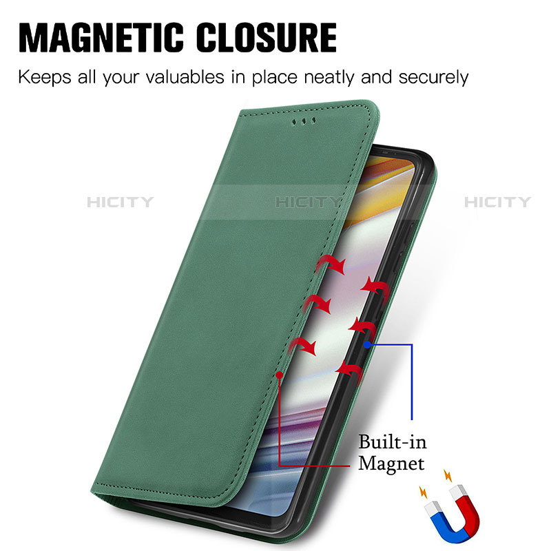 Coque Portefeuille Livre Cuir Etui Clapet S04D pour Motorola Moto G40 Fusion Plus