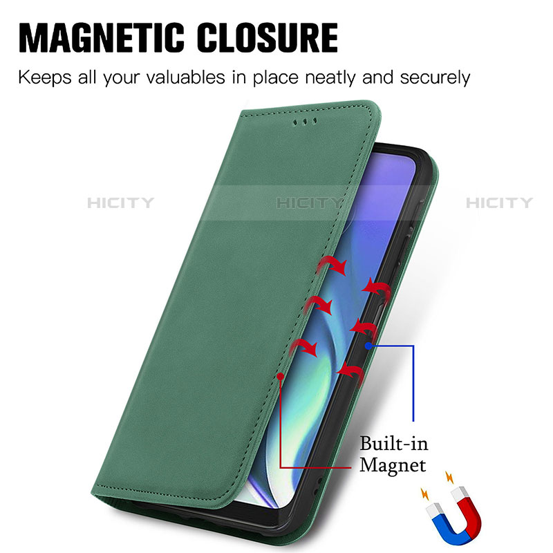 Coque Portefeuille Livre Cuir Etui Clapet S04D pour Motorola Moto G50 5G Plus