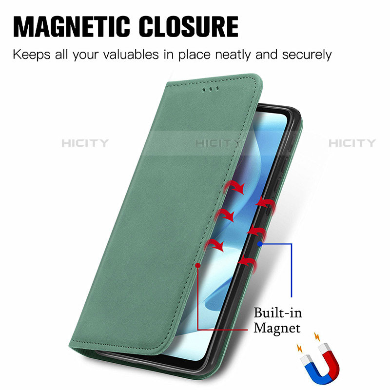 Coque Portefeuille Livre Cuir Etui Clapet S04D pour Motorola Moto G60s Plus