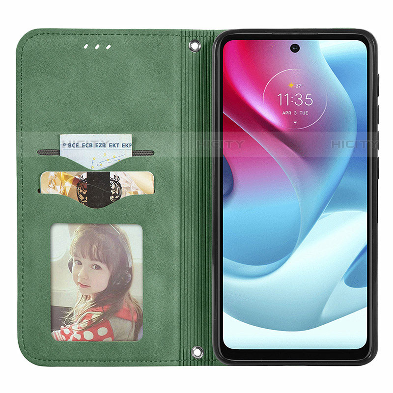 Coque Portefeuille Livre Cuir Etui Clapet S04D pour Motorola Moto G60s Plus