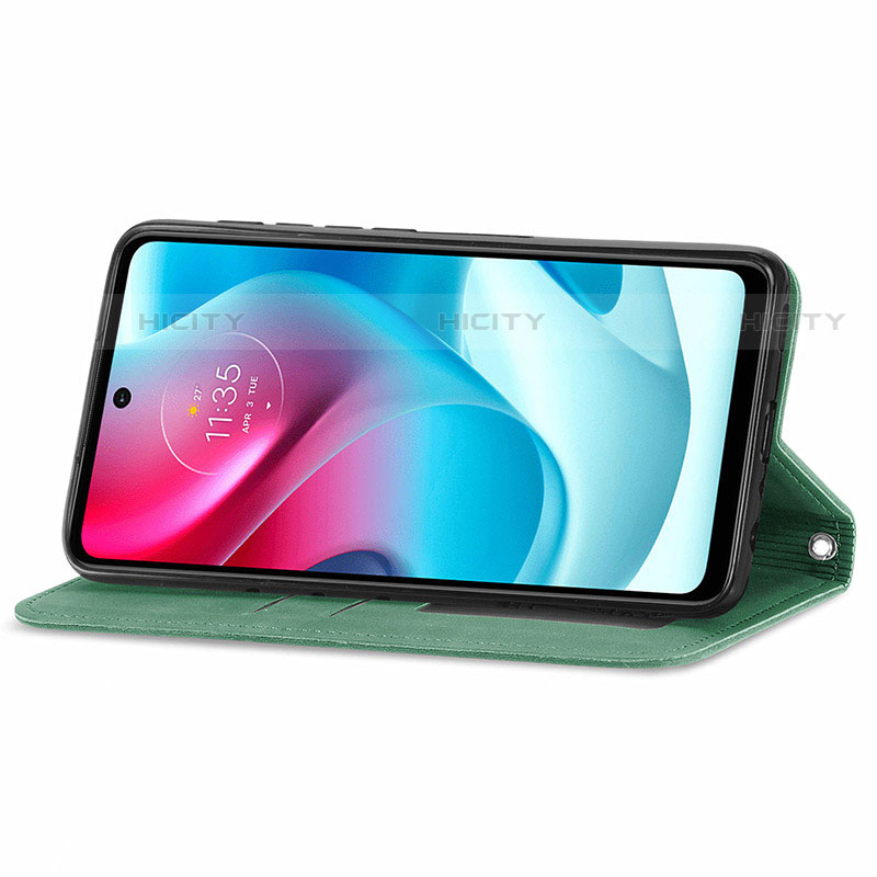 Coque Portefeuille Livre Cuir Etui Clapet S04D pour Motorola Moto G60s Plus