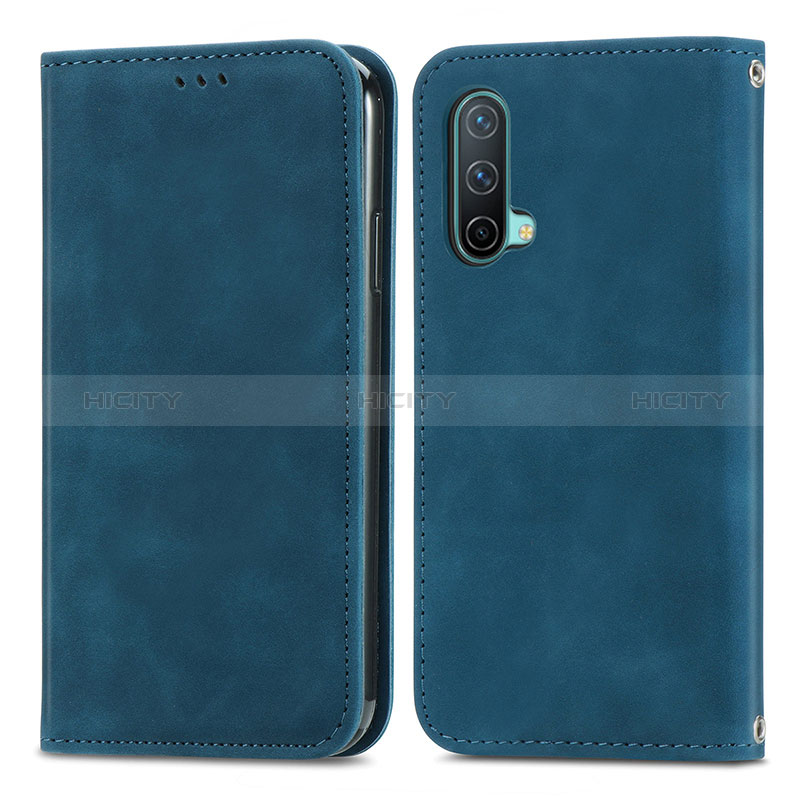 Coque Portefeuille Livre Cuir Etui Clapet S04D pour OnePlus Nord CE 5G Plus