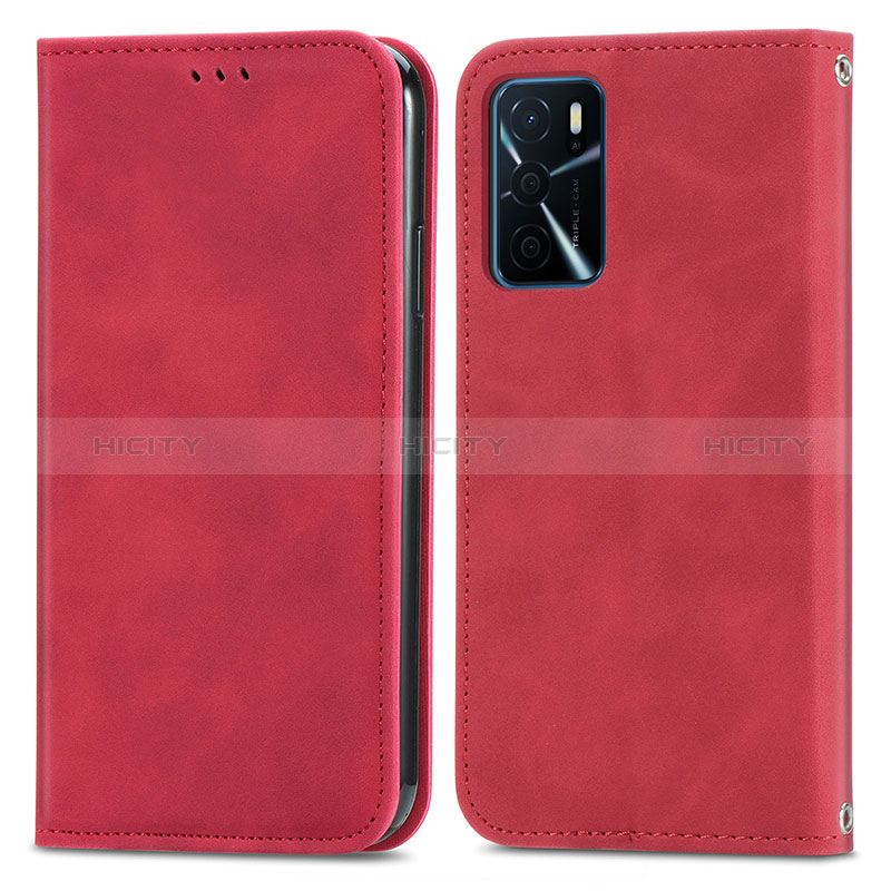 Coque Portefeuille Livre Cuir Etui Clapet S04D pour Oppo A16 Plus