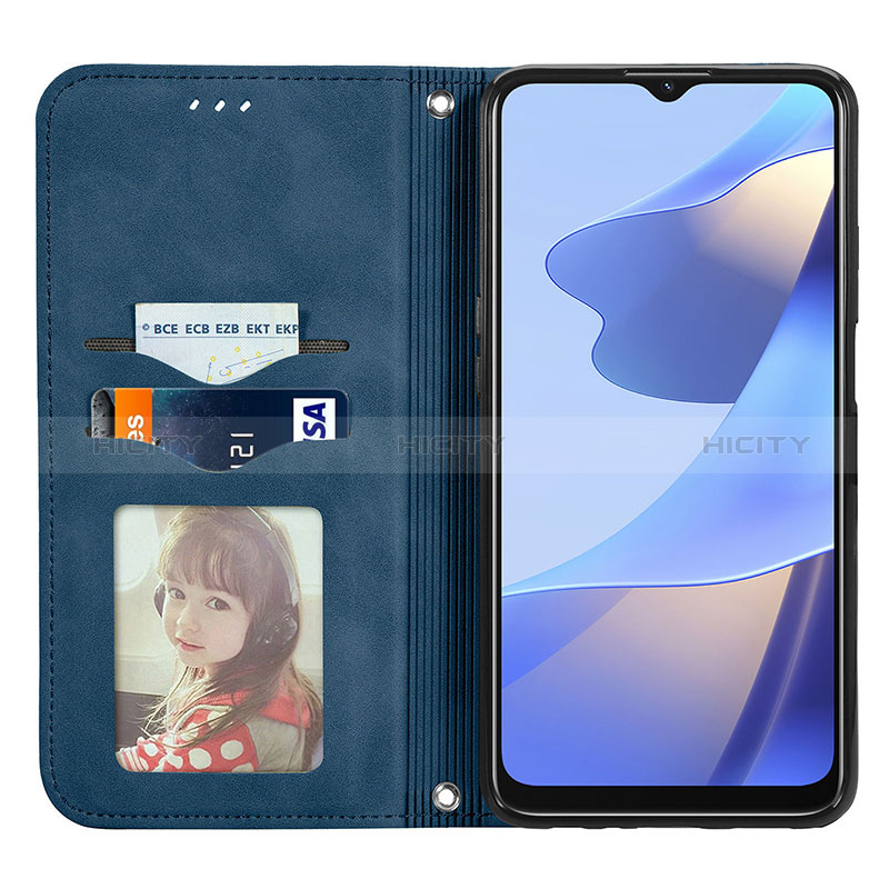 Coque Portefeuille Livre Cuir Etui Clapet S04D pour Oppo A16 Plus