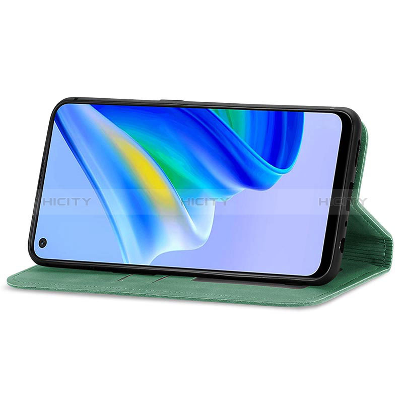 Coque Portefeuille Livre Cuir Etui Clapet S04D pour Oppo A95 4G Plus