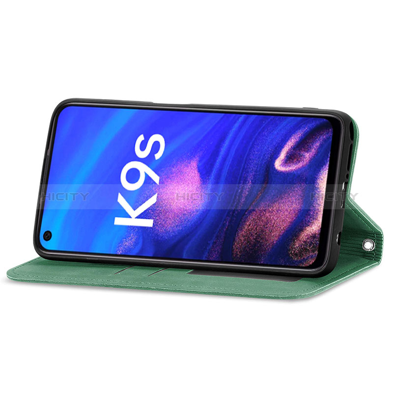 Coque Portefeuille Livre Cuir Etui Clapet S04D pour Oppo K9S 5G Plus