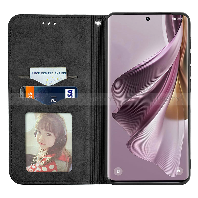 Coque Portefeuille Livre Cuir Etui Clapet S04D pour Oppo Reno10 5G Plus