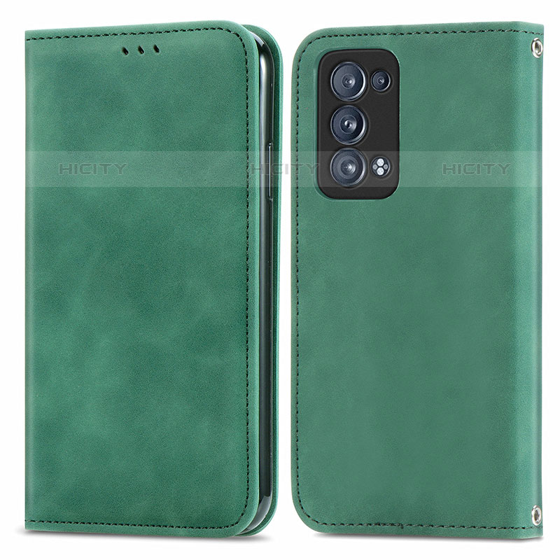 Coque Portefeuille Livre Cuir Etui Clapet S04D pour Oppo Reno6 Pro+ Plus 5G Plus