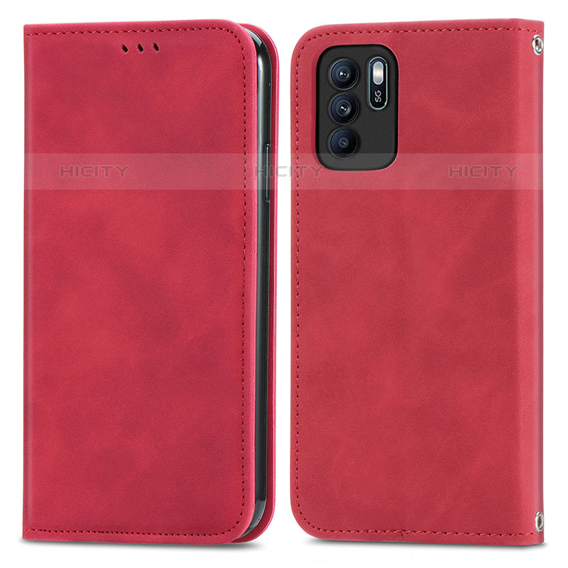 Coque Portefeuille Livre Cuir Etui Clapet S04D pour Oppo Reno6 Z 5G Plus