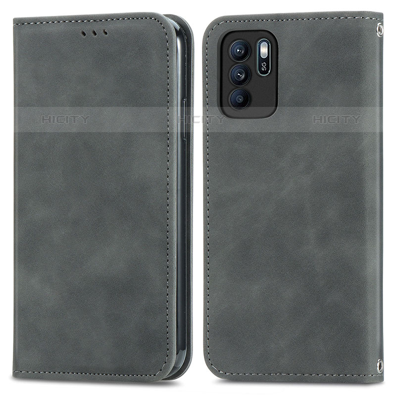 Coque Portefeuille Livre Cuir Etui Clapet S04D pour Oppo Reno6 Z 5G Plus