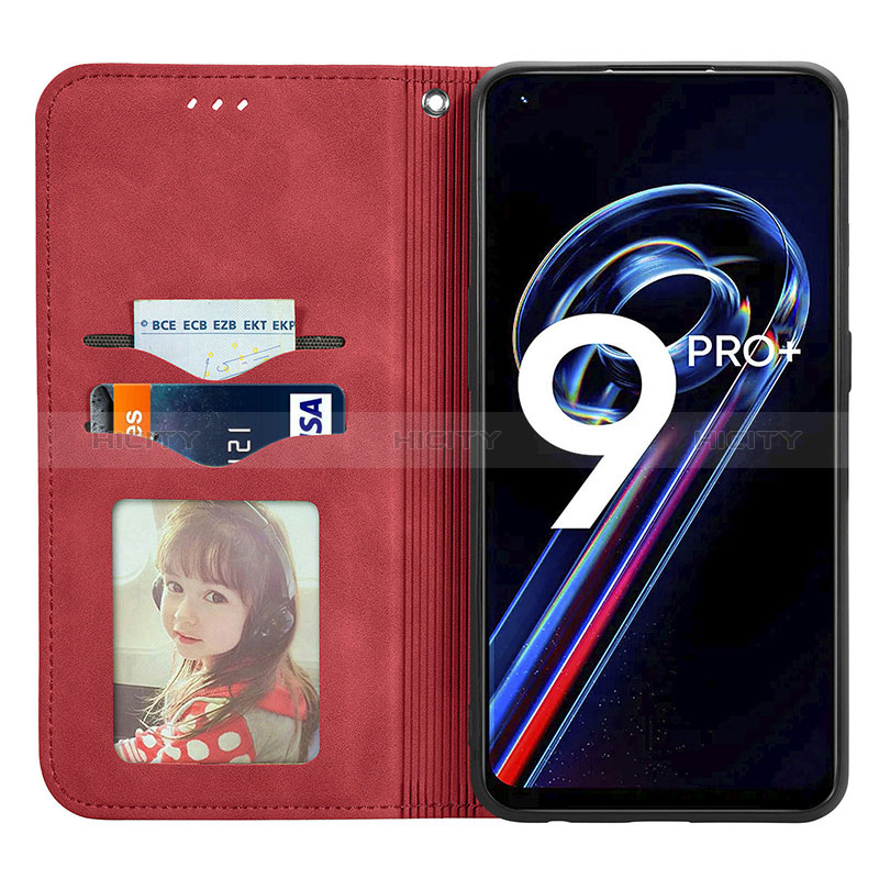 Coque Portefeuille Livre Cuir Etui Clapet S04D pour Realme 9 4G Plus