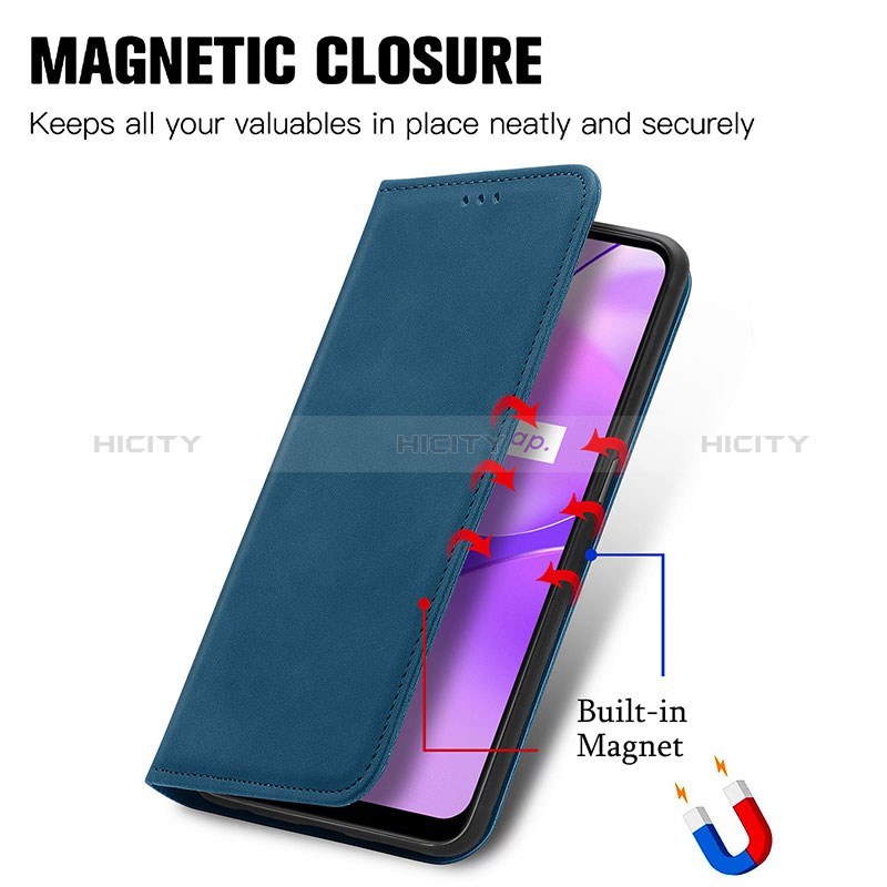 Coque Portefeuille Livre Cuir Etui Clapet S04D pour Realme C31 Plus