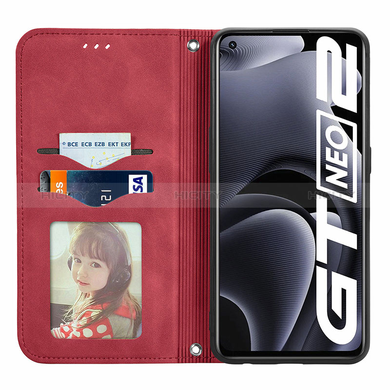 Coque Portefeuille Livre Cuir Etui Clapet S04D pour Realme GT Neo2 5G Plus