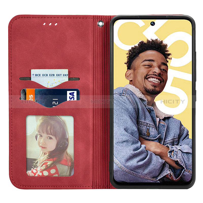 Coque Portefeuille Livre Cuir Etui Clapet S04D pour Realme Narzo N55 Plus