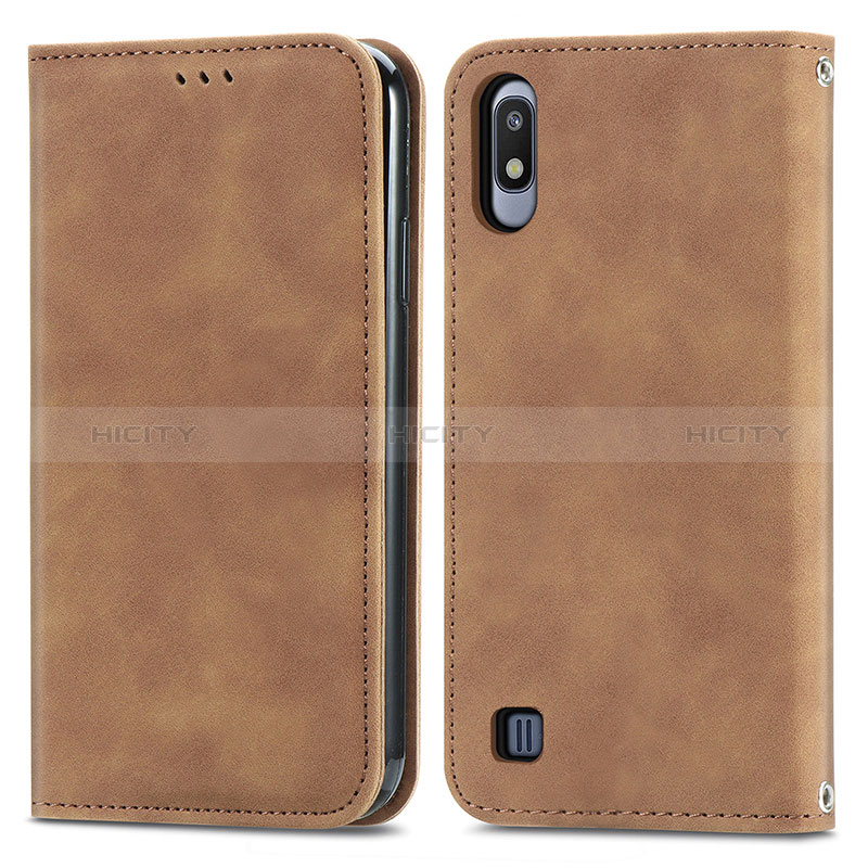 Coque Portefeuille Livre Cuir Etui Clapet S04D pour Samsung Galaxy A10 Plus