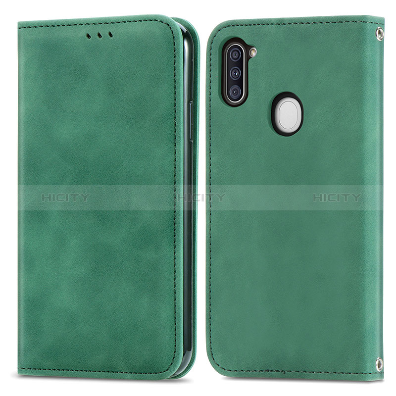 Coque Portefeuille Livre Cuir Etui Clapet S04D pour Samsung Galaxy A11 Plus