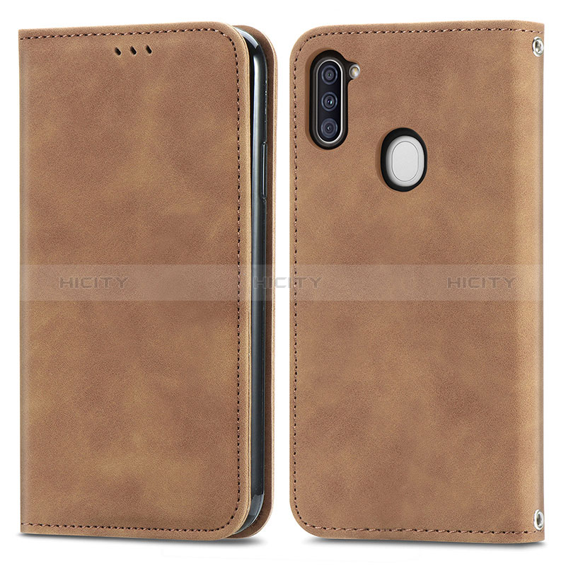 Coque Portefeuille Livre Cuir Etui Clapet S04D pour Samsung Galaxy A11 Plus