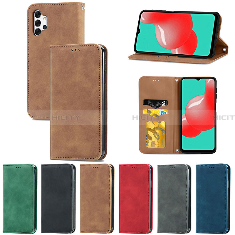 Coque Portefeuille Livre Cuir Etui Clapet S04D pour Samsung Galaxy A32 4G Plus