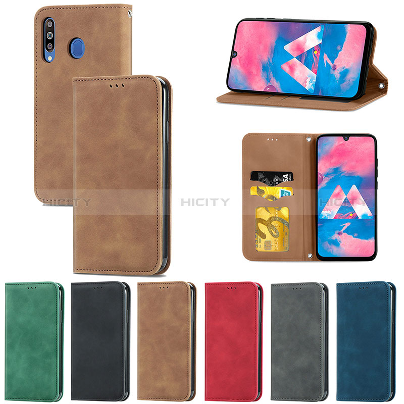 Coque Portefeuille Livre Cuir Etui Clapet S04D pour Samsung Galaxy A40s Plus