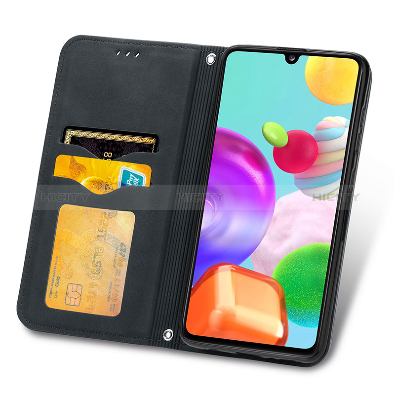 Coque Portefeuille Livre Cuir Etui Clapet S04D pour Samsung Galaxy A41 Plus