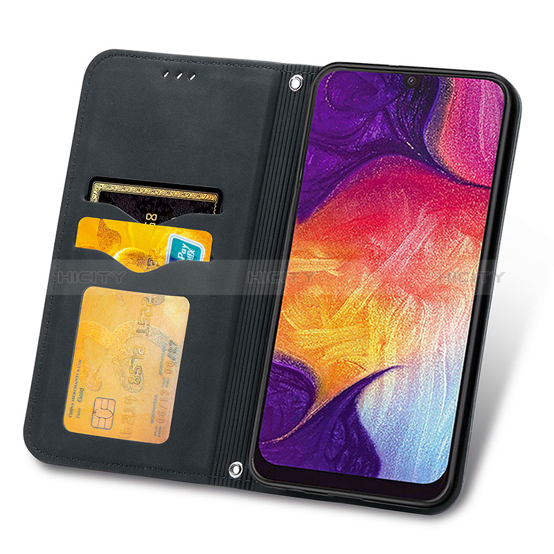 Coque Portefeuille Livre Cuir Etui Clapet S04D pour Samsung Galaxy A50S Plus