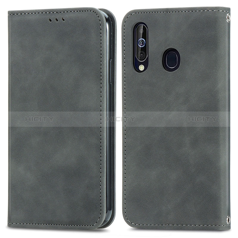 Coque Portefeuille Livre Cuir Etui Clapet S04D pour Samsung Galaxy A60 Plus