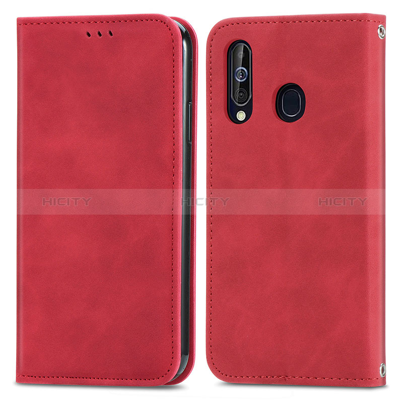 Coque Portefeuille Livre Cuir Etui Clapet S04D pour Samsung Galaxy A60 Plus