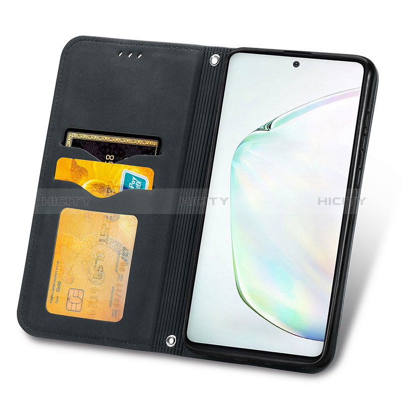 Coque Portefeuille Livre Cuir Etui Clapet S04D pour Samsung Galaxy A81 Plus