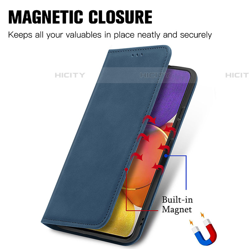 Coque Portefeuille Livre Cuir Etui Clapet S04D pour Samsung Galaxy A82 5G Plus