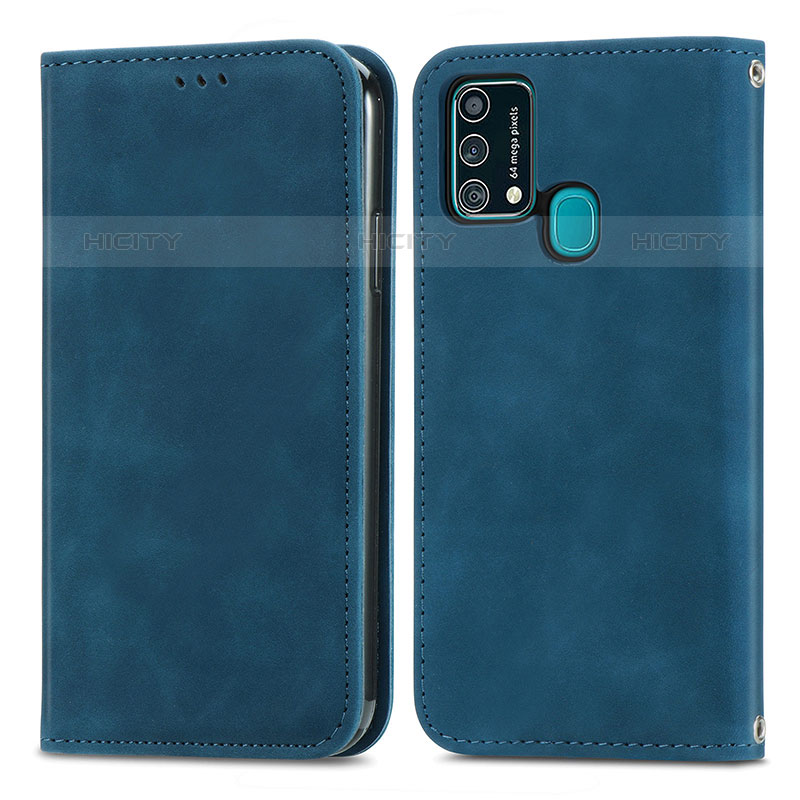 Coque Portefeuille Livre Cuir Etui Clapet S04D pour Samsung Galaxy F41 Plus