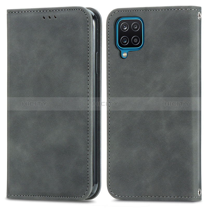 Coque Portefeuille Livre Cuir Etui Clapet S04D pour Samsung Galaxy M12 Plus