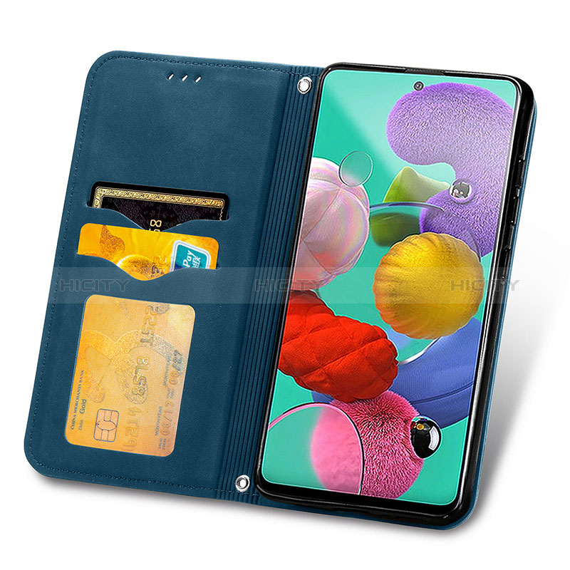 Coque Portefeuille Livre Cuir Etui Clapet S04D pour Samsung Galaxy M40S Plus