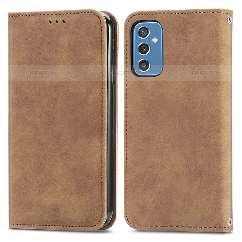 Coque Portefeuille Livre Cuir Etui Clapet S04D pour Samsung Galaxy M52 5G Plus