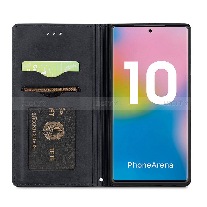 Coque Portefeuille Livre Cuir Etui Clapet S04D pour Samsung Galaxy Note 10 5G Plus